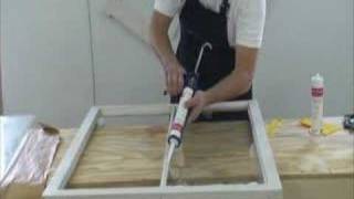 How to Glaze a Window Sash [upl. by Nalniuq]