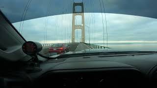 Crossing the Mackinac Bridge [upl. by Ybbor]