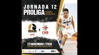 12ª Jornada  Zona Sul  PROLIGA  Seniores Masculinos  BSA x CAB Madeira [upl. by Delaine]