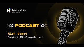 Alex Momot Peanut by Remme founder amp CEO Hackless Talk Podcast Episode 2 [upl. by Stephani]