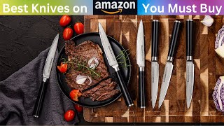 Top 10 Knife on Amazon You Must Buy [upl. by Swords]