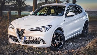 Stelvio Quadrifoglio 510hp  DRIVE amp SOUND [upl. by Borer43]