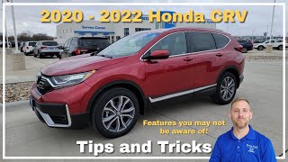 2020  2021 Honda CRV Tips and Tricks [upl. by Decamp]