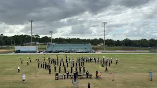 Eustis High School Golden Panther Band at 2024 Ocala Marching Band Competition [upl. by Meier]