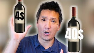 CHEAP vs EXPENSIVE CABERNET SAUVIGNON Red Wine  Is There A Difference [upl. by Close]