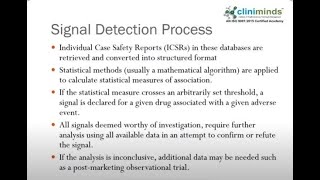 Signal Evaluation amp Management Webinar by Cliniminds India [upl. by Ramona963]