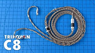 TRIPOWIN C8 IEM Cable Review [upl. by Nort103]