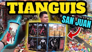 VISITANDO EL TIANGUIS DE SAN JUAN Y LA TEXCOCO chachareando fleamarket swapmeet mercadodepulgas [upl. by Zenger]