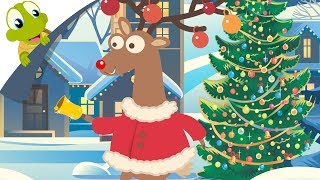 Rudolph the Red Nosed Reindeer with lyrics  Christmas Song [upl. by Dick]