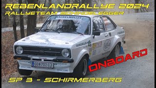 CUT  Rebenland Rallye 2024  SP 3  Schirmerberg  ONBOARD [upl. by Ethe]