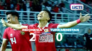 Highlight Pertandingan Indonesia 2 vs Turkmenistan 0  Sportacular World Class Match [upl. by Adalai]