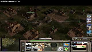 CampC Generals Zero Hour A Global Crisis Mod  Syria VS Israel [upl. by Pallaton]