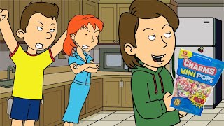 Boris Steals Caillou And Rosies CandyGroundedCaillou And Rosie Gets Ungrounded [upl. by Adnoraj]