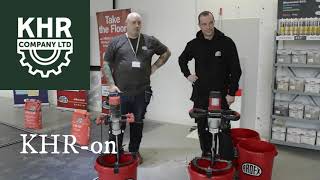 At Ardex uk reviewing the Roll mixer holder and showing our latest tool giveaways [upl. by Deryl]