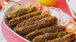 Stuffed Karela Recipe By Food Fusion [upl. by Ysdnyl]