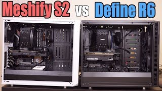 Fractal Meshify S2 vs Define R6 Case Overview amp Comparison [upl. by Anavas528]