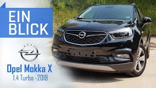 Opel Mokka X 14 Turbo 2018  Dank Allrad ein ECHTES SUV [upl. by Hanikehs]