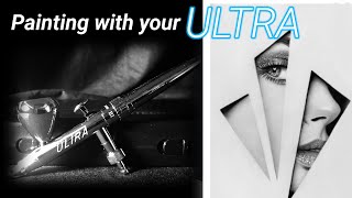 Airbrushing made easy with the ultra by Harder and steenbeck [upl. by Zindman787]