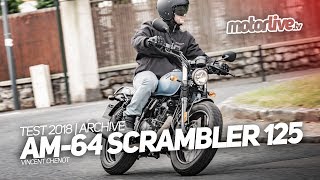 ARCHIVE SCRAMBLER 125  TEST 2018 [upl. by Mitch]