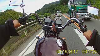 XJ650 走行 [upl. by Anaillil]