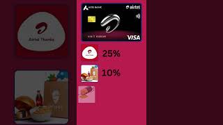 Swiggy HDFC Vs Airtel Axis bank high rewarding food credit card shorts [upl. by Dowlen]