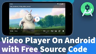 Video Player On Android with Free Source Code  Android Studio [upl. by Puritan]