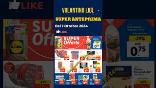 volantino Lidl dal 7 ottobre 2024 ✅ Offerte Casa cura e SilverCrest 🔥 lidl anteprima short [upl. by Rici]