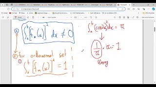 Fourier Class 2 Orthogonality and Orthonormality [upl. by Wharton]