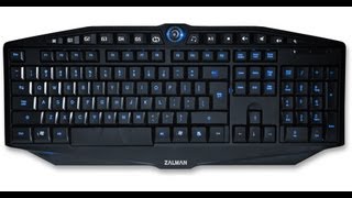 Review Of Zalman zmk400g Light Up Gaming Keyboard [upl. by Lambart]