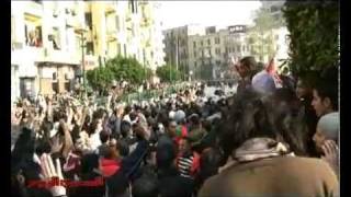 Egypts Protests Day of Anger Riots 25 Jan 2011 Demonstrations Rare Raw Footage [upl. by Ylremik170]