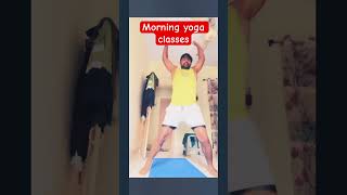 Morning yoga practice cultyoga workout hathyogaclasses shorts trendingmotivationyoutubeshorts [upl. by Nnarefinnej864]