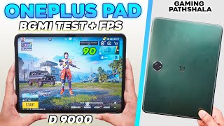 OnePlus Pad  BGMI Test with FPS 🔥 Acha hai Gaming Ke liye [upl. by Neddie]