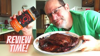 Kosmos Q Cow Cover Review amp Ribeye Steak Cook [upl. by Ybor]