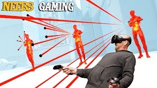 SUPERHOT VR  Can Simon Do This [upl. by Tekcirk]