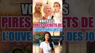 VOICI LES PIRES SECRETS DE lOUVERTURE DES JO 😱😭 shorts [upl. by Nnalyrehc]