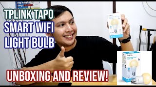 TPLINK TAPO Dimmable Smart Light Bulb L510E Review  The Tweakster TV [upl. by Lleruj]