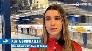 GC Curling Xenia Schwaller Skip U21Team im Interview [upl. by Clevey399]