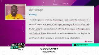 SHS 2  geography  faulting PT 1 [upl. by Washburn372]