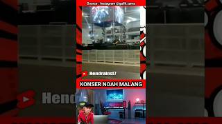 PREPARE KONSER ARIEL NOAH DI MALANG shorts [upl. by Christiane367]