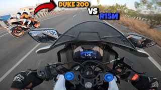 SOCHA NAHi THA EVENING RIDE ESE JAYGE  R15M BS6 VS DUKE 200 BS6 🔥ktm yamaha [upl. by Madeline937]