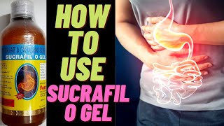 sucrafil O gel use in Hindi benefits how to use sucrafil O syrup side effect [upl. by Theola865]