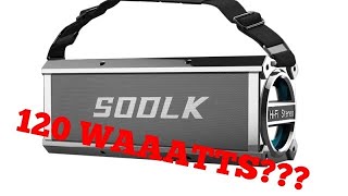 SODLK T200 PLUS 120 WATTS bigger than blitzwolf bw wa3 JBL extreme 3 killer 64k php [upl. by Oeak]