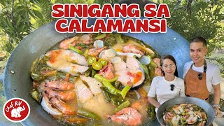 SINIGANG SA CALAMANSI Nanay Rose amp Chef RV [upl. by Anyah100]