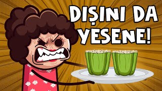 BİBER DOLMASI YEMEK En Komik Animasyonlar [upl. by Schroeder]