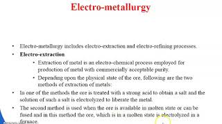 5TH SEMESTER UTILIZATION OF ELECTRICAL ENERGY amp TRACTION ELECTROLYTIC PROCESS PART5 [upl. by Kimball729]