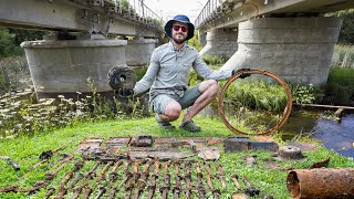 Magnet Fishing under Old Railway [upl. by Mosley]