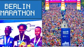 Fastest Marathon Ever Berlin Marathon 2024 Highlights [upl. by Hufnagel]