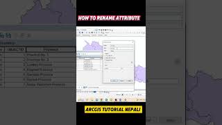 How to Rename Fields in ArcGIS ArcGIS shorts Shorts [upl. by Chalmers121]
