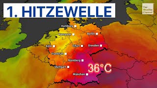 Turbulente Wetterwoche SaharaHitze wird von Unwettern unterbrochen [upl. by Secnirp]