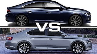 2019 Peugeot 508 vs 2018 Skoda Superb [upl. by Atinihc774]